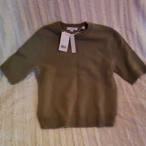 Vince Olive Crew Neck Sweater